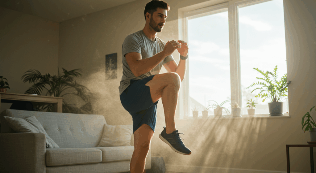 high knees