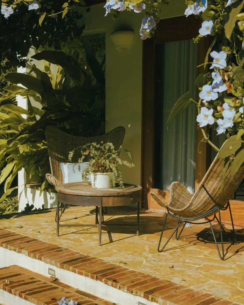 terrace soft landscaping