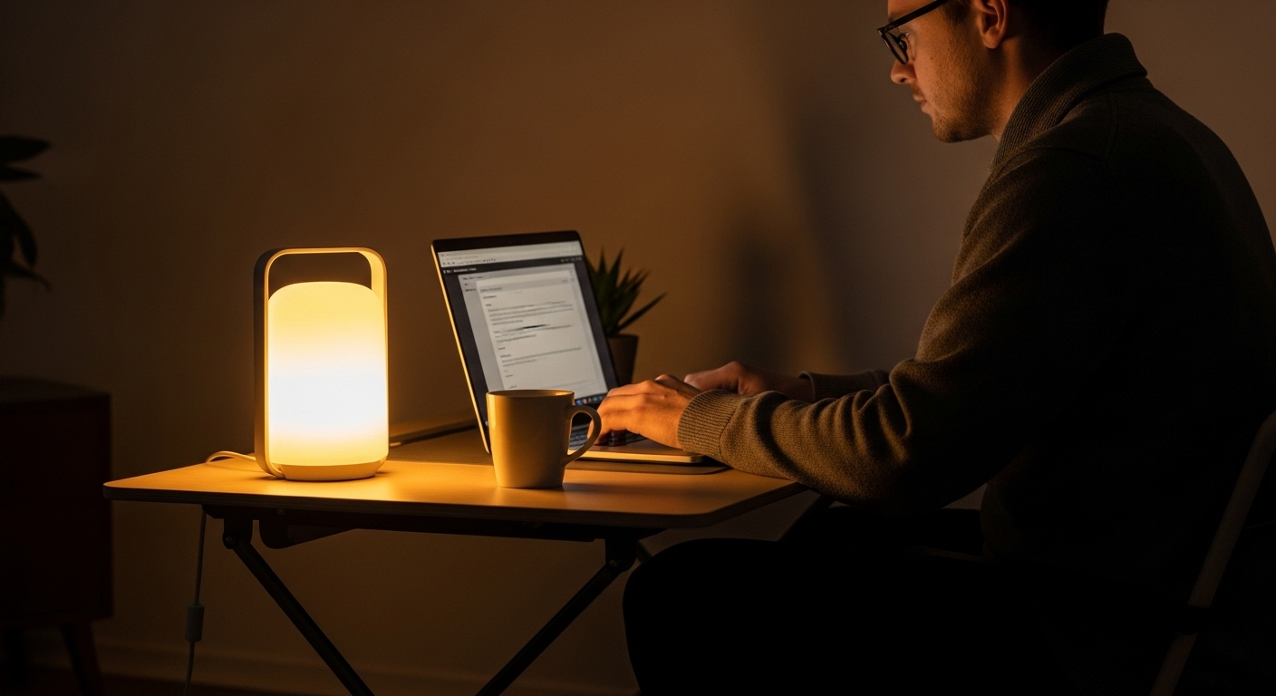 portable lighting for digital nomads